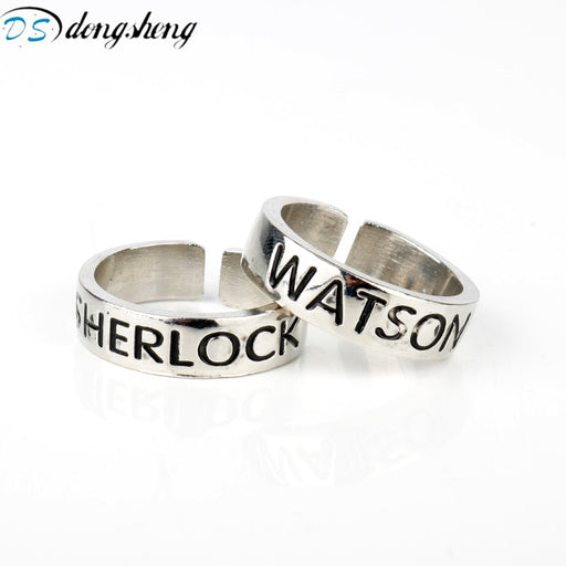 Sherlock&Watson Rings -  Unisex