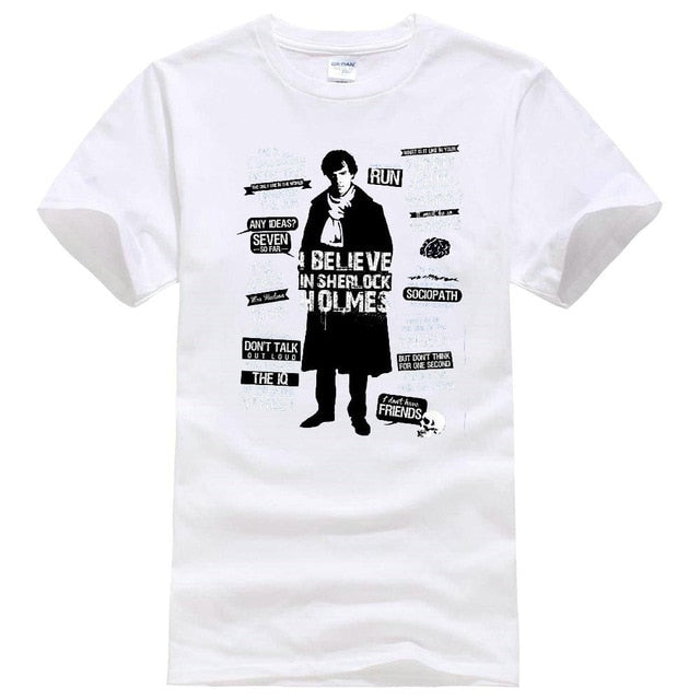 Sherlock Holmes Quotes T-shirt