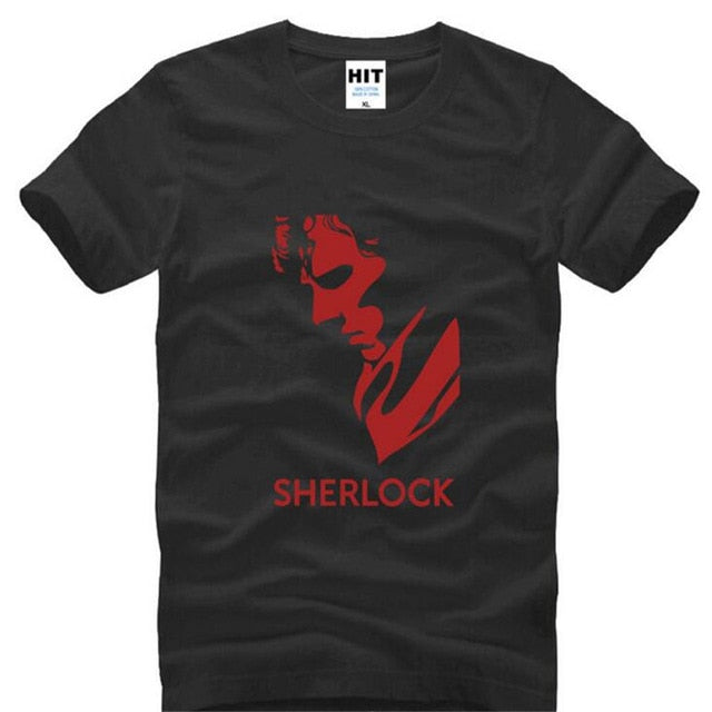 Sherlock Holmes Printed T Shirts