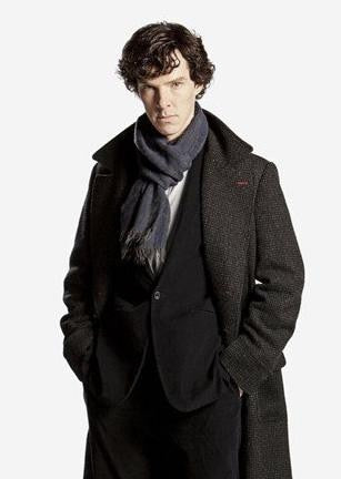 Sherlock Holmes cosplay scarf