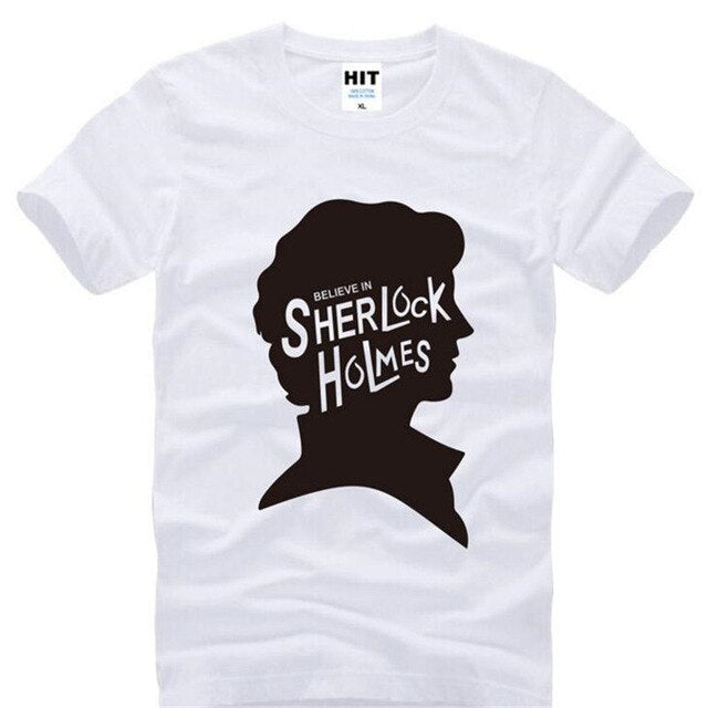 Sherlock Holmes Printed T Shirts