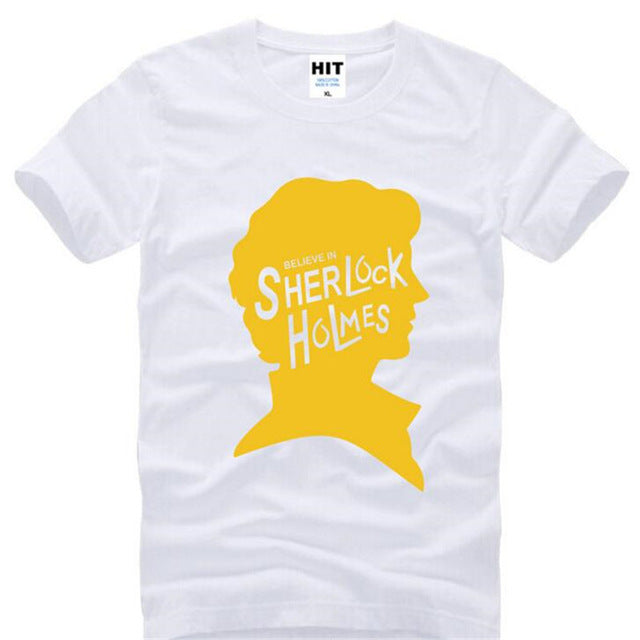 Sherlock Holmes Printed T Shirts