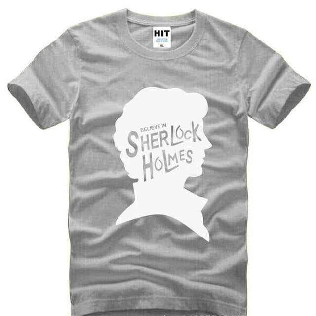 Sherlock Holmes Printed T Shirts
