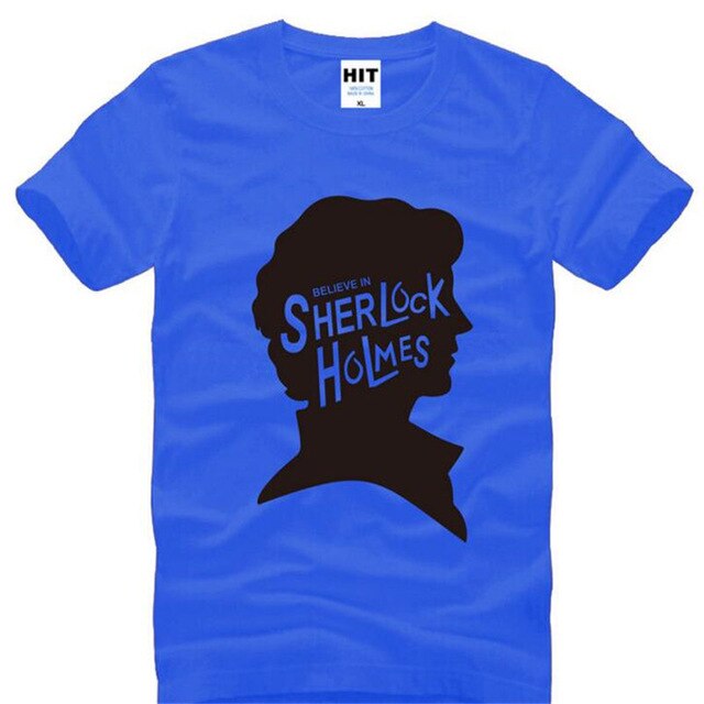 Sherlock Holmes Printed T Shirts